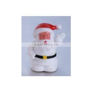 Hot Sale Christmas Gifts PVC Santa Claus Baby Floating Bath Toy