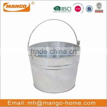 Garden Watering Galvanized Steel Bucket