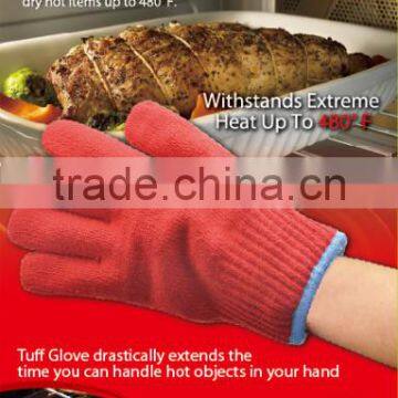 Tuff Oven Glove Red Blue Pink Color photo-3
