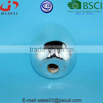 Easter Decoration Silver Ceramic Egg photo-6