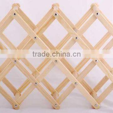 Wooden Wine Bottle Stand-creative Wooden Rack photo-2