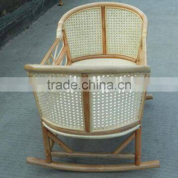 Portable Baby Cradle Crib Baby Swing Bed Made of Rattan for New Born Baby Bed BF09-80000 photo-6