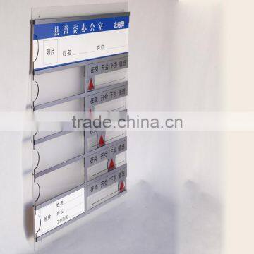 Custom Acrylic Wall Sign Holder Silk Screen photo-6