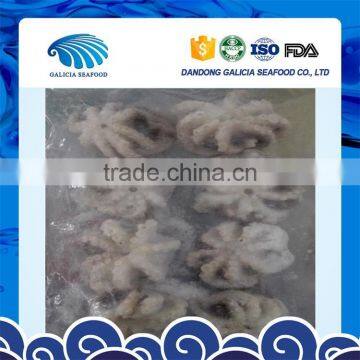 frozen baby octopus flower low price from factory