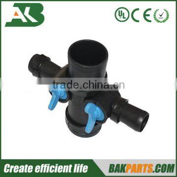 New Garden Hose 4 Way Tap Connector Adapter With Shut Offs photo-5