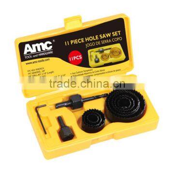 11pc Bi-metal hole saw(42034 hole saw,Cutting Tools,deep hole saw)