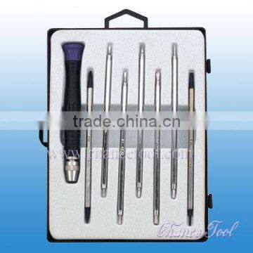 8 in 1 screwdriver set chrome plated SBP005