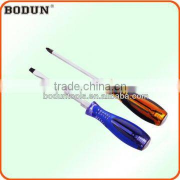 D1039 312 Blue or Brown transparent wear heart handle with two use screwdriver