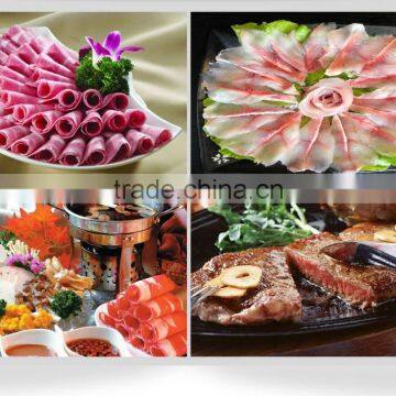 BR011 semi-auto aluminum muttton slicer machine /meat slicer