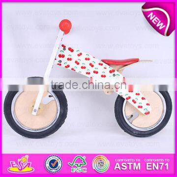 Good Quality Wooden Bicycle Toy in Stock,Hot Sale Baby Bicycle Wooden Balance Bicycle Toy W16C130 photo-3