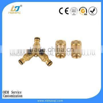 Garden 3 Way Brass Connector Hose Splitter photo-3