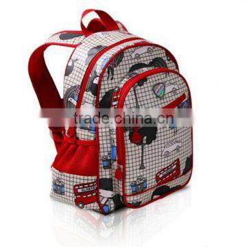 lovely cartoon school bags for pupil with polyester