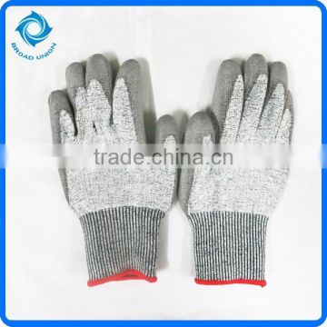 High Quality PU Coated Cut Resistant Gloves