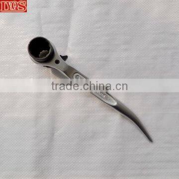 Scaffold Spanner Ratchet Podger 19/21mm Scaffolding Wrench Podger End Cr-v photo-3