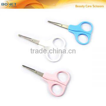 S94002/A/C CE qualified 3-7/8" colorful safety baby tool scissors set