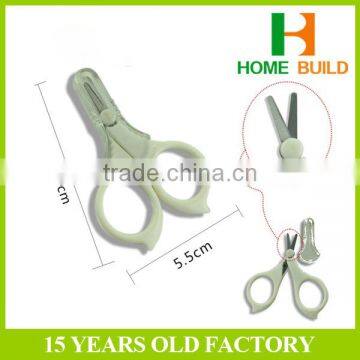 Factory Price HB-S3100 CE Qualified Plastic Cover Baby Nail Scissors photo-4