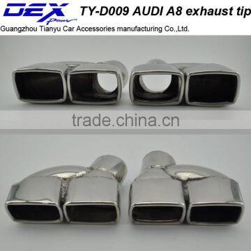 auto stainless universal muffler tip for Audi A8