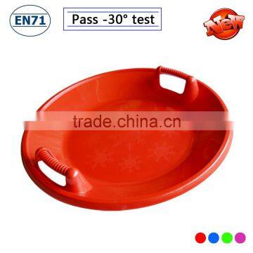PLASTIC FLYING SAUCER SNOW SLEDS Downhill Pro Disc Winter Saucer Snow Sled snow fly
