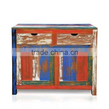 Buffet Console 2 Doors Boat Recycled Wood Furniture, Recycled Wood Furniture Indonesia photo-2