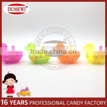 Crystal Duck Shape Kids Toys With Fruit Powder Candy & Tea Cup photo-4