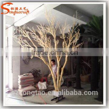 Plastic Artificial Tree Trunk Decorative Tree Stump Fiberglss Tree Without Leaves Manzanita Tree and Plants for Classroom photo-4