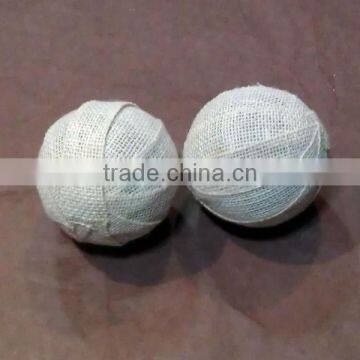 Jute Dust Handmade Christmas Deco Balls photo-3