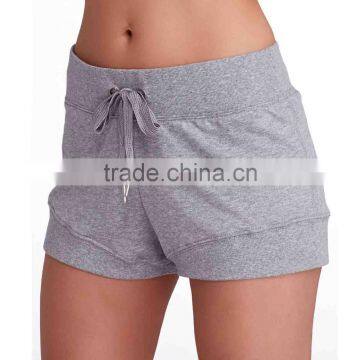 Cheap Women Fashion American Style Designer Plain Cotton Soft French Terry Boxing Shorts for Hot Sales