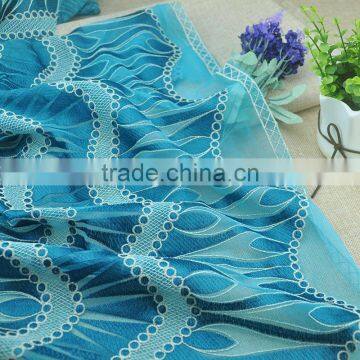 polyester thread coiling embroidery fabric