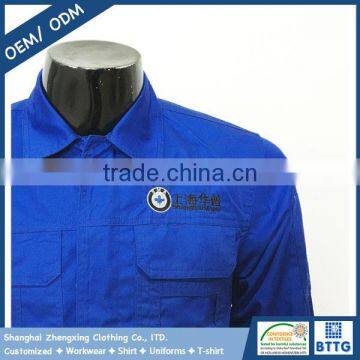 Workwear Uniform OEM Service Supply Type Spring/ Autumn Fall Wear Work Jacket for Worker Man