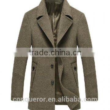 Wool Winter Coat Made to Measure Men Overcoat BCZ019 photo-3