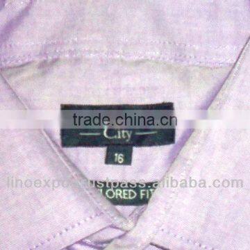 MEN'S BRANDED LONG SLEEVE SHIRT WITH TIE photo-2