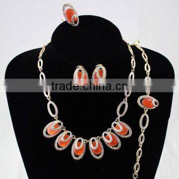 New Wedding Necklace Bangle Earrings Jewelry Sets Fashion Jewelry Set photo-2
