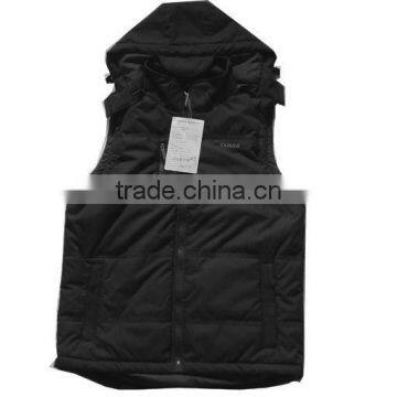 man winter gilet