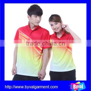 Custom Sublimation Sports Free Sample High Quality Polo Shirt Fabric photo-5