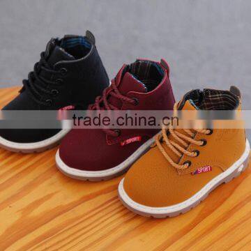 Zm50353b 2017 New Style Boots Children Wholesale Fashion Shoes Kids Boy