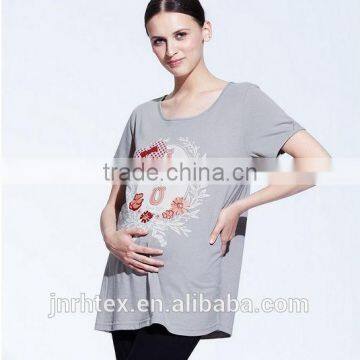 High quality 100%Cotton printed costume for pregnant women