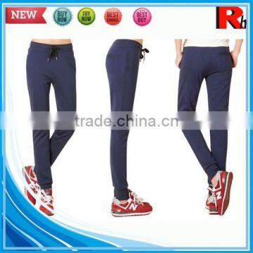 China 100% Cotton Cheap Cool Wholesale Ropa Mujer Slim Fit Sweatpants Ladies Fashion Trousers Design photo-3