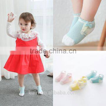 New 2016 Children's Socks Baby Girl Fashion Meshes Cartoon Casual Lace Gir's Socks All-Match Cotton Baby Girl Socks