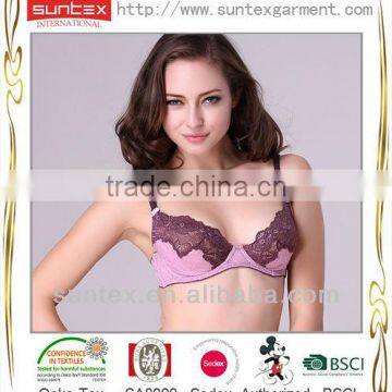 FEMALE FASHION SEXY LADY LOVELY COTTON SEXY LACE HOT PUSH UP BRA