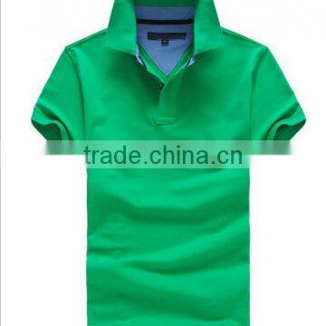 High Quality Cotton Men Polo Shirt 2015 Branded T-shirt Design Custom OEM/ODM China Factory photo-4