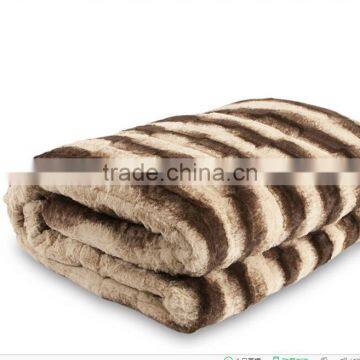 Luxury Australian Style Pashmina Long Brush Fleece Flannel Blankets
