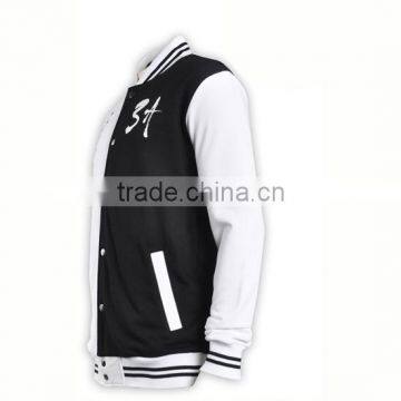 ISO 9001/BSCI High Quality Animal Wholesale Plain Black no Zipper Hoodie Jacket photo-2