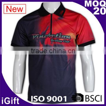 Best Selling Dye Sublimated Printed Men Polo Shirt Printing