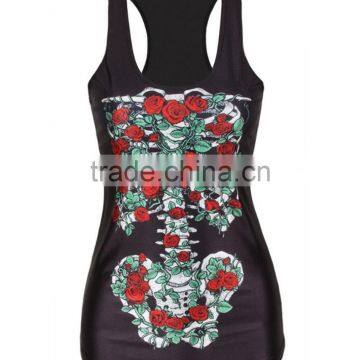Girls Printed Sleeveless T Shirt Singlet Tank Tops photo-5