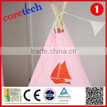 Eco Friendly Wood Kid Play Tipi Tent Factory photo-5
