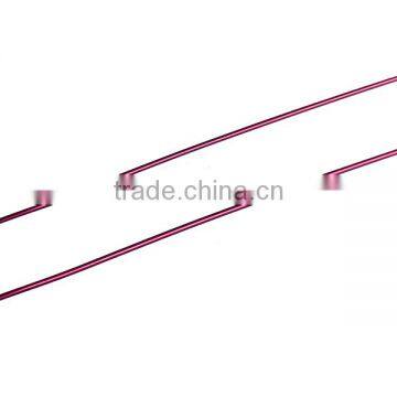 Copper Beading Wire Thread Cord Round Wine Red 0.4mm Dia. , 2 Rolls photo-3