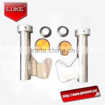 electric rickshaw spare parts stainless steel ear light with shocker light.