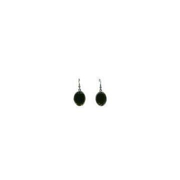 Green Resin Earring
