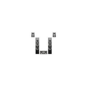 Passive Crossover Hi Fi Home Theater System with Black 5