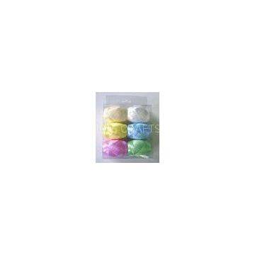OEM Solid plain balloon Curling Ribbon Egg , Flower Star Pattern polypropylene ribbon